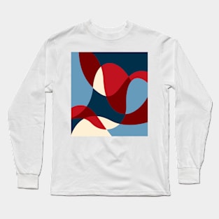 Abstract Aesthetic Pattern Long Sleeve T-Shirt